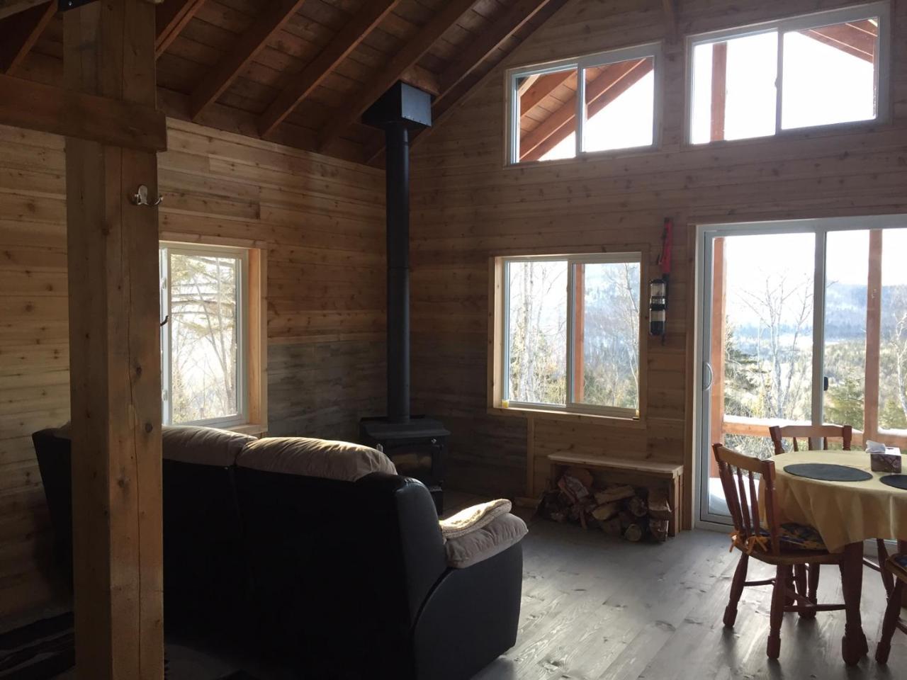 Chalet Nature Laurentides Val-des-Lacs Экстерьер фото
